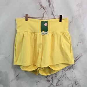 HALARA Yellow Women's Shorts